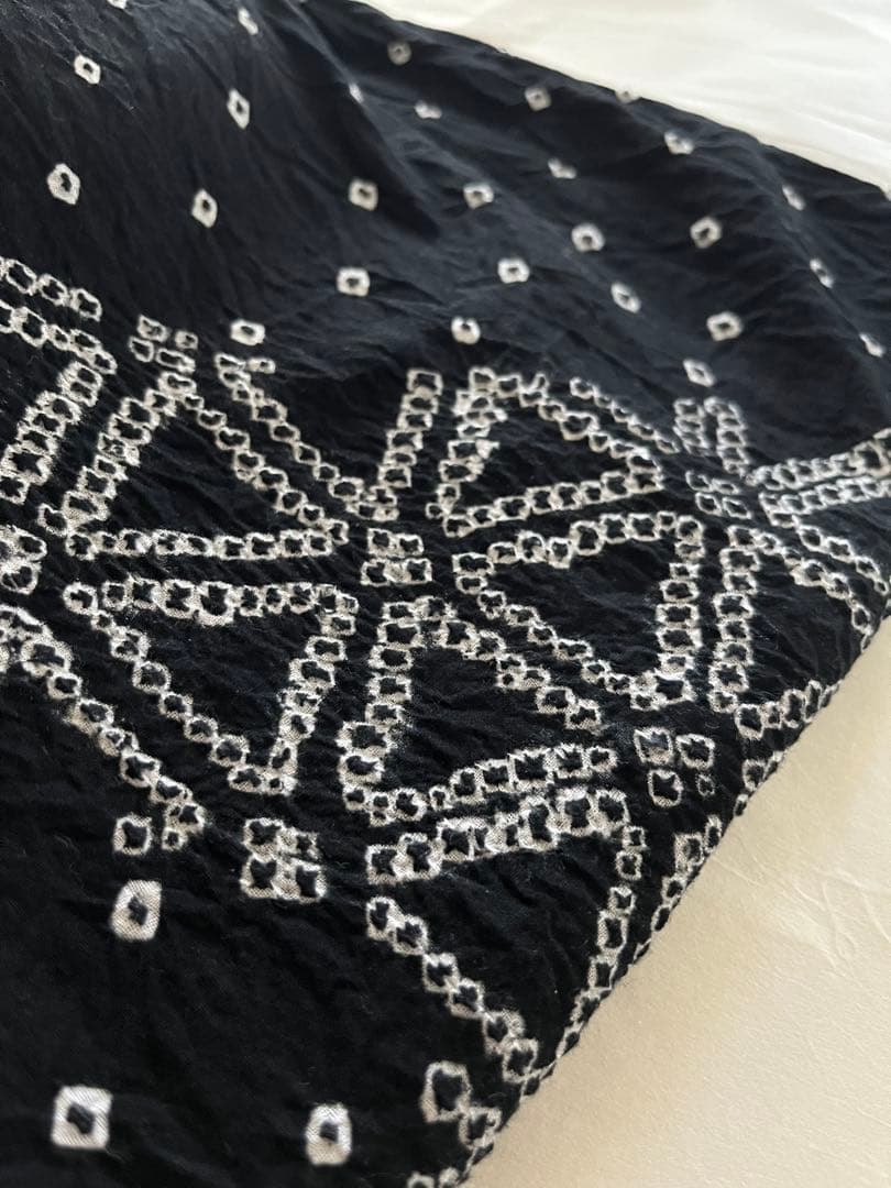 絞り浴衣✴︎雪印