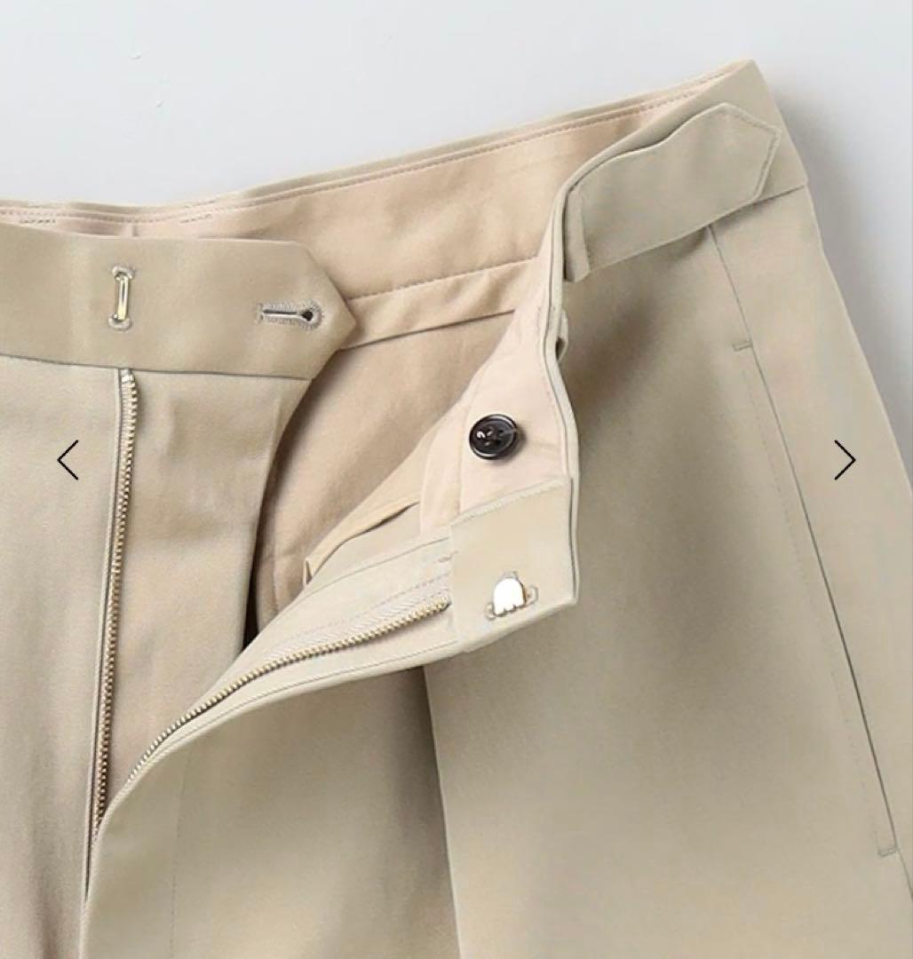 新品　＜6(ROKU) ＞コットン チノ ショートパンツ