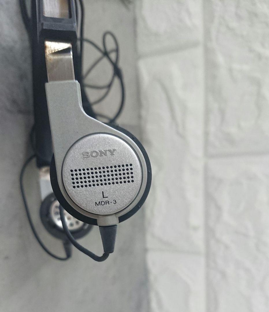 SONY ステレオ ヘッドホン MDR-3 動作品