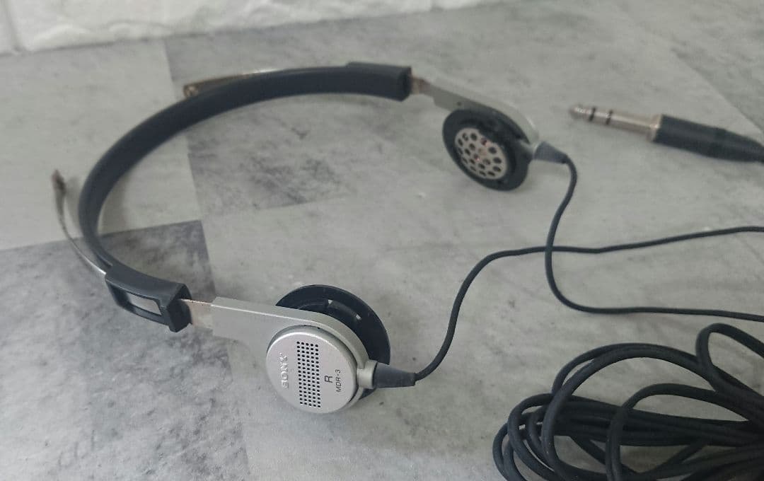 SONY ステレオ ヘッドホン MDR-3 動作品