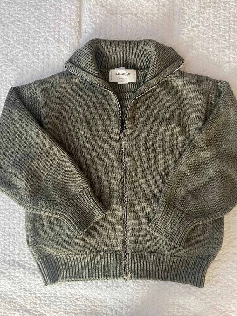 WOOSTED WOOL DS KNIT JACKET 別注品