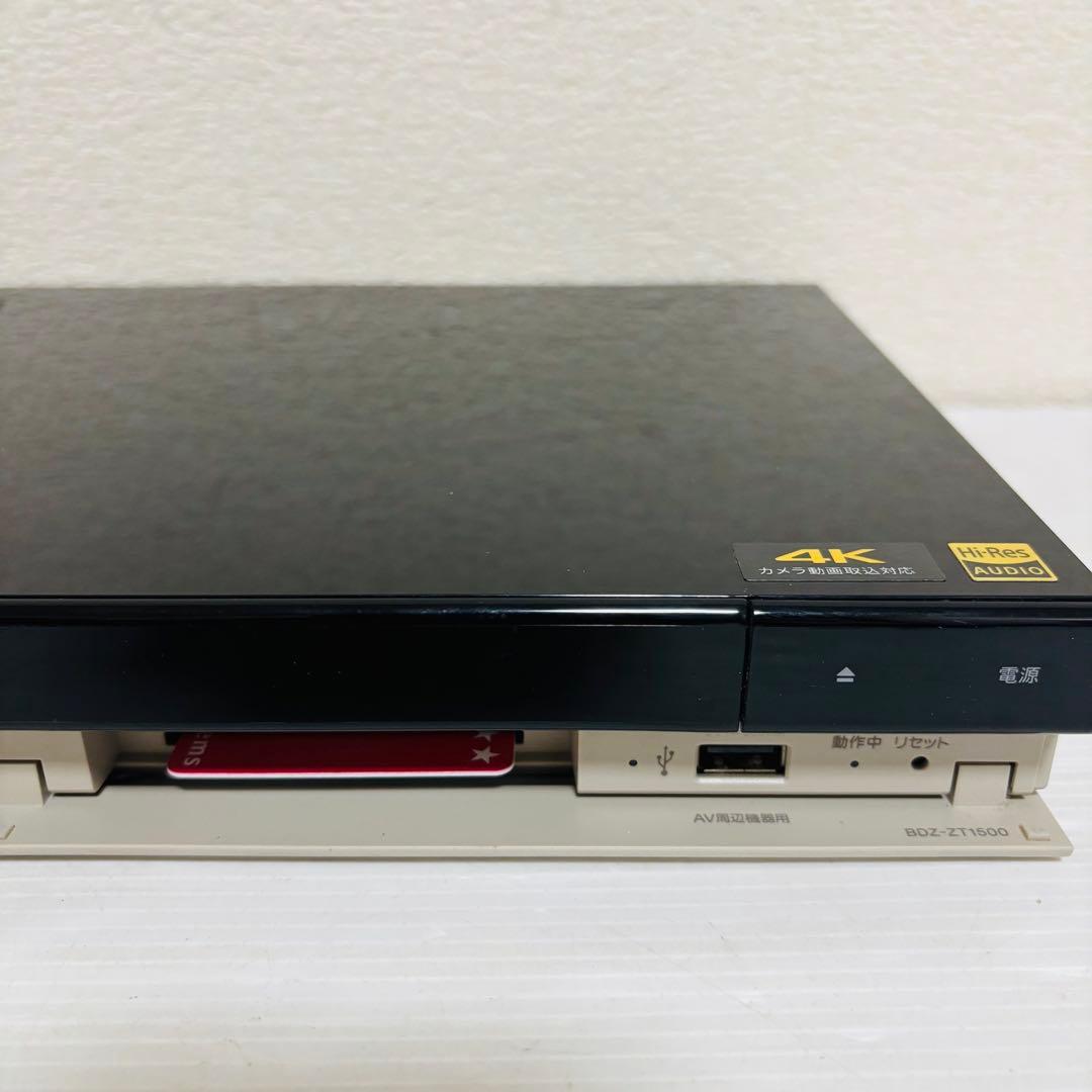 SONY BDZ-ZT1500 ブルーレイレコーダー 4K対応 2017年製