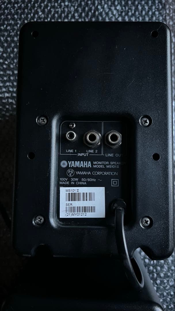 ★動作品YAMAHA MS101-3モニタースピーカーultimateスタンド付