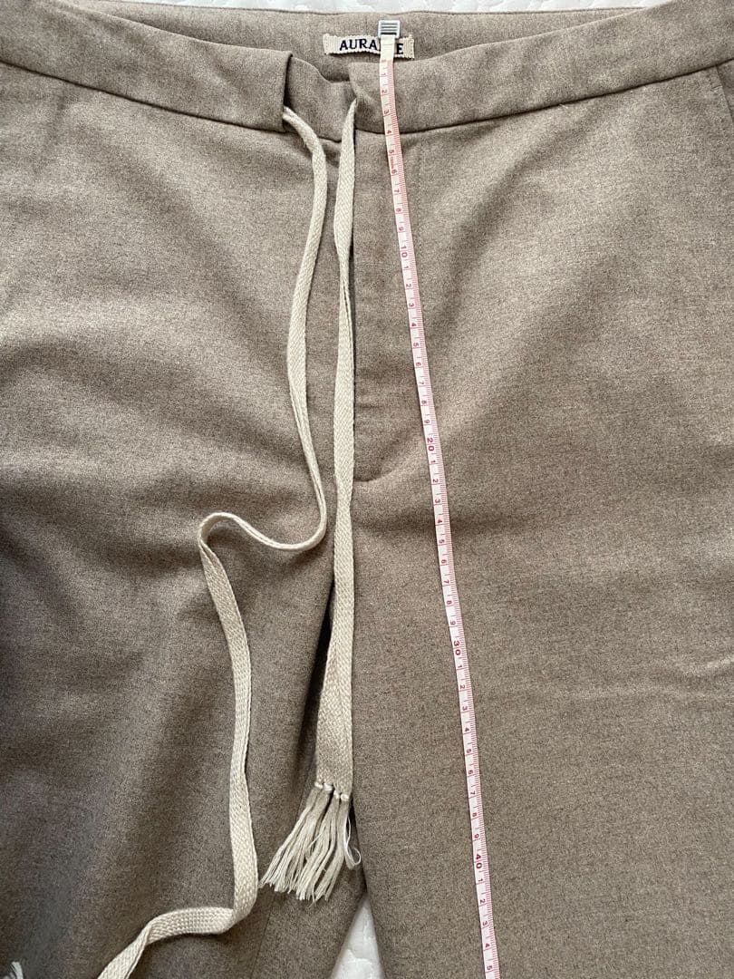 オーラリー　スラックス　パンツ
