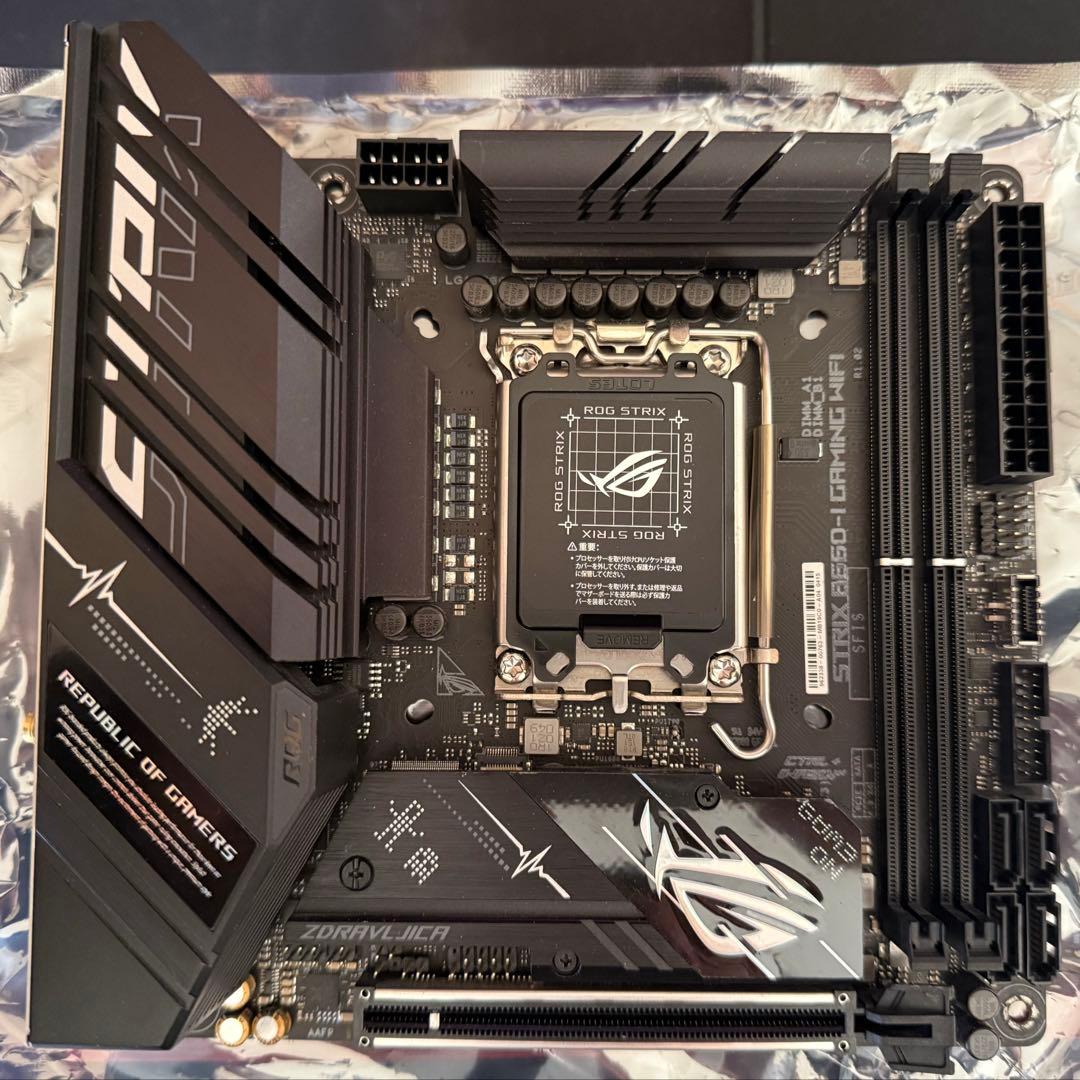ASUS ROG STRIX B660-I GAMING WIFI マザーボード