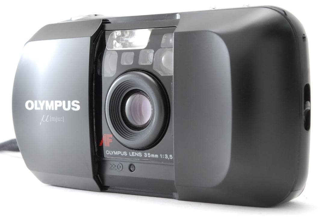 【美品】オリンパス OLYMPUS μ mju フィルムカメラ