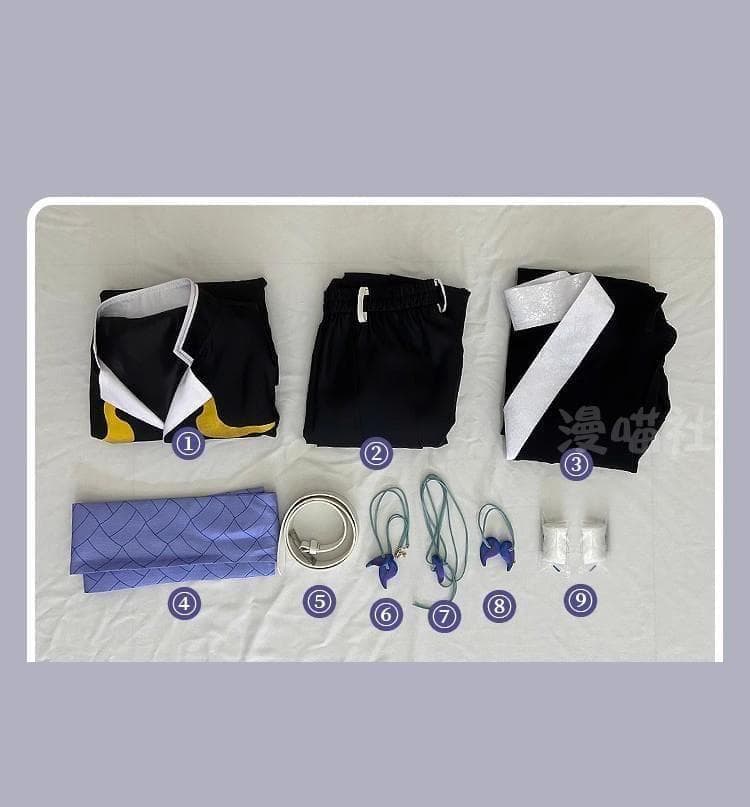 AYA☆ リンク 獪岳（かいがく） コスプレ衣装 M 道具刀 高品質