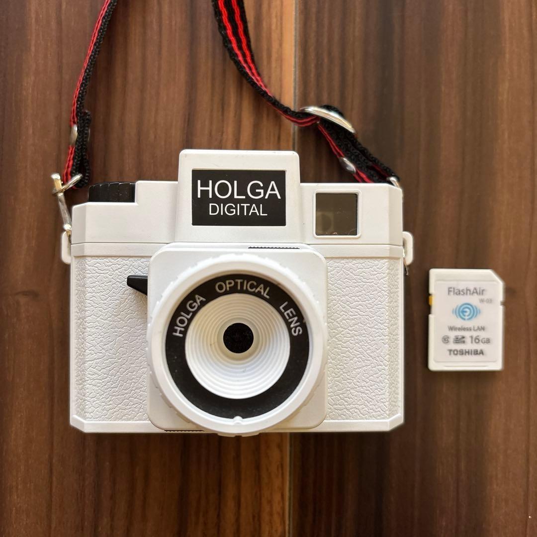 [希少！]トイカメラ HOLGA DIGITAL ホワイト