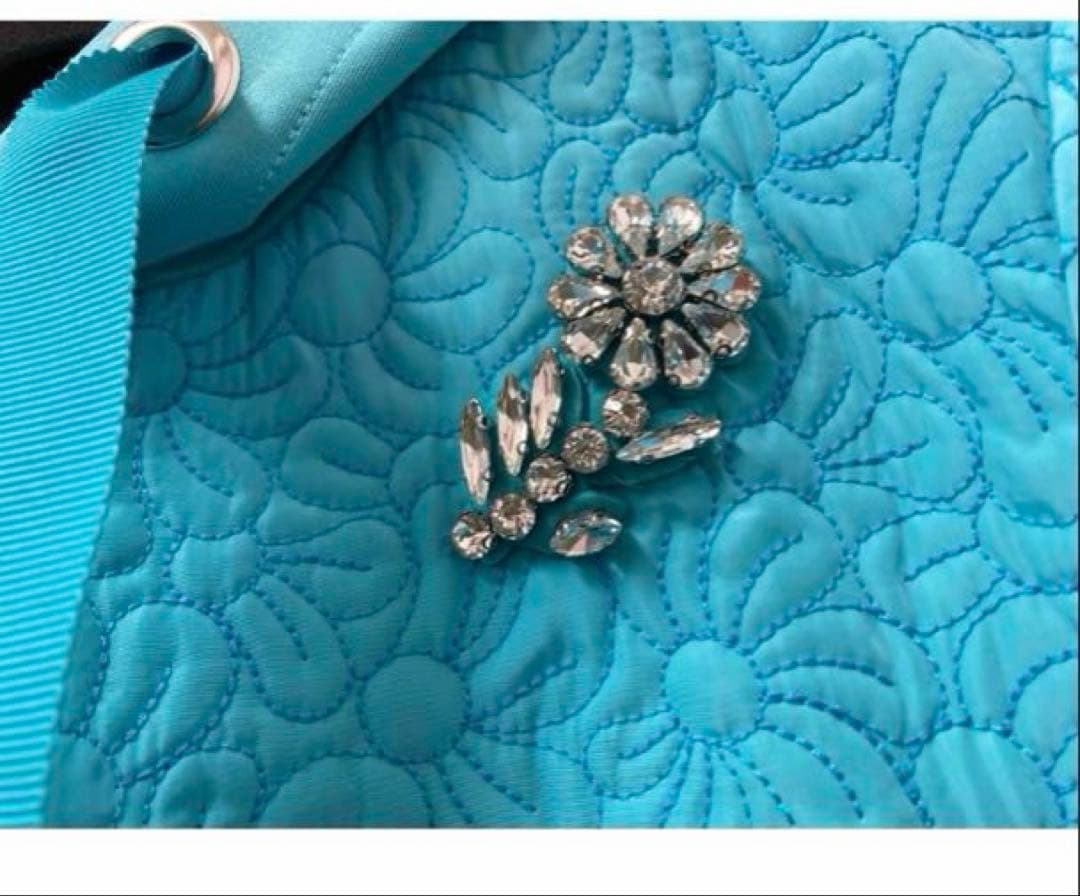 ♡キルティング×ダンボールニット素材裾フリルデザインパーカー