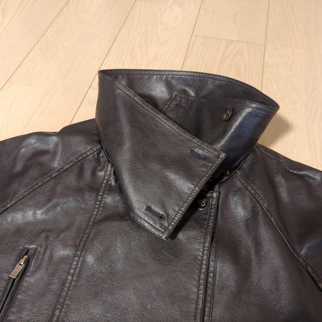Ameri　USED LIKE SYNTHETIC LEATHER JACKET