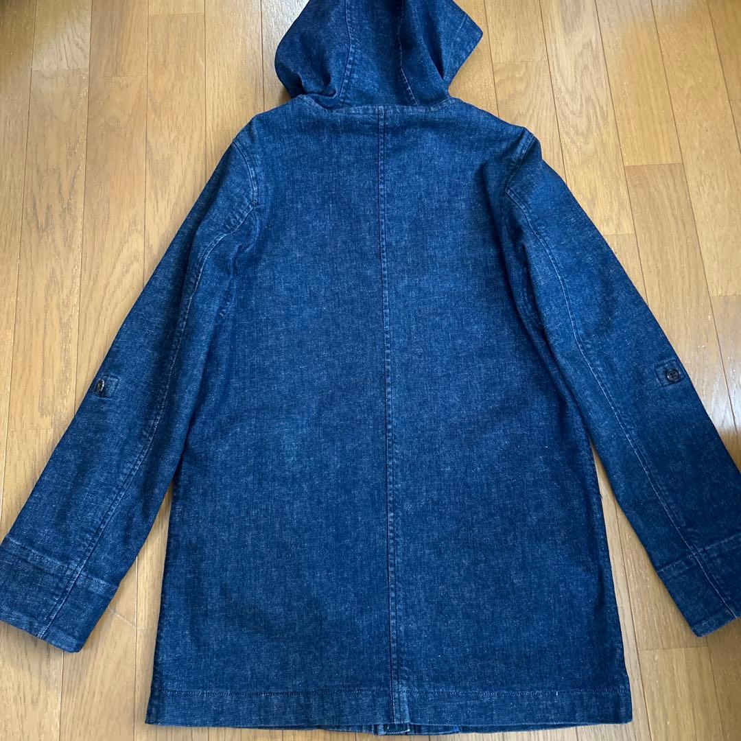NON NO フード付きデニムジャケット（M）