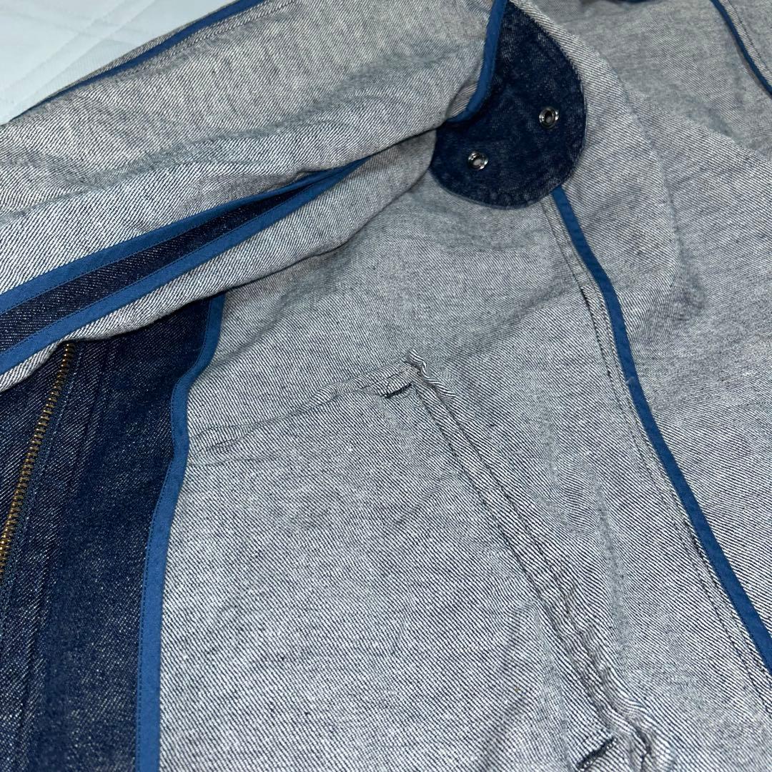 NON NO フード付きデニムジャケット（M）