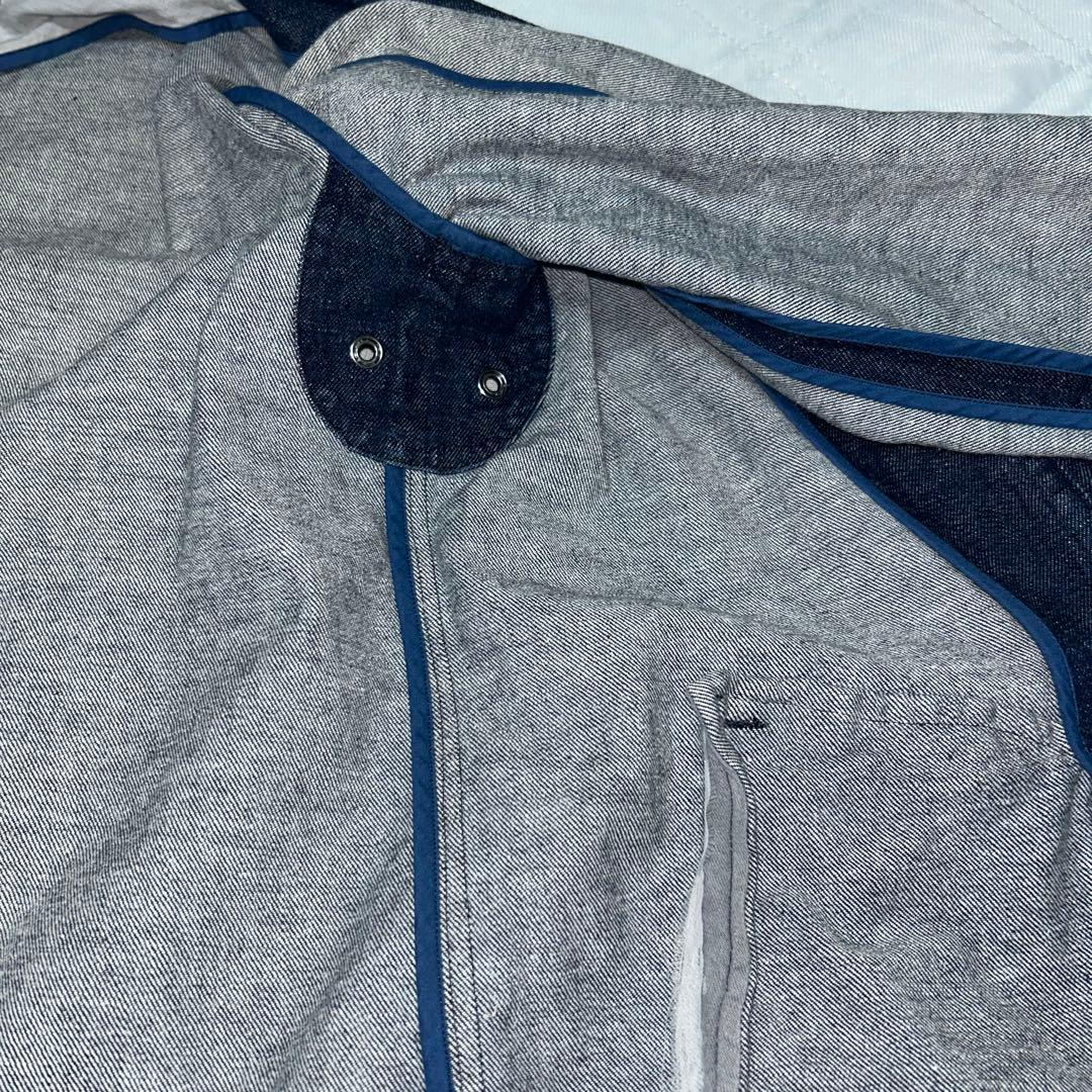 NON NO フード付きデニムジャケット（M）