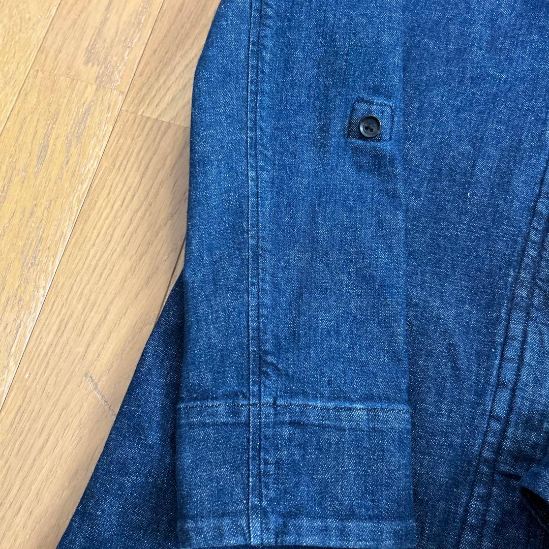 NON NO フード付きデニムジャケット（M）