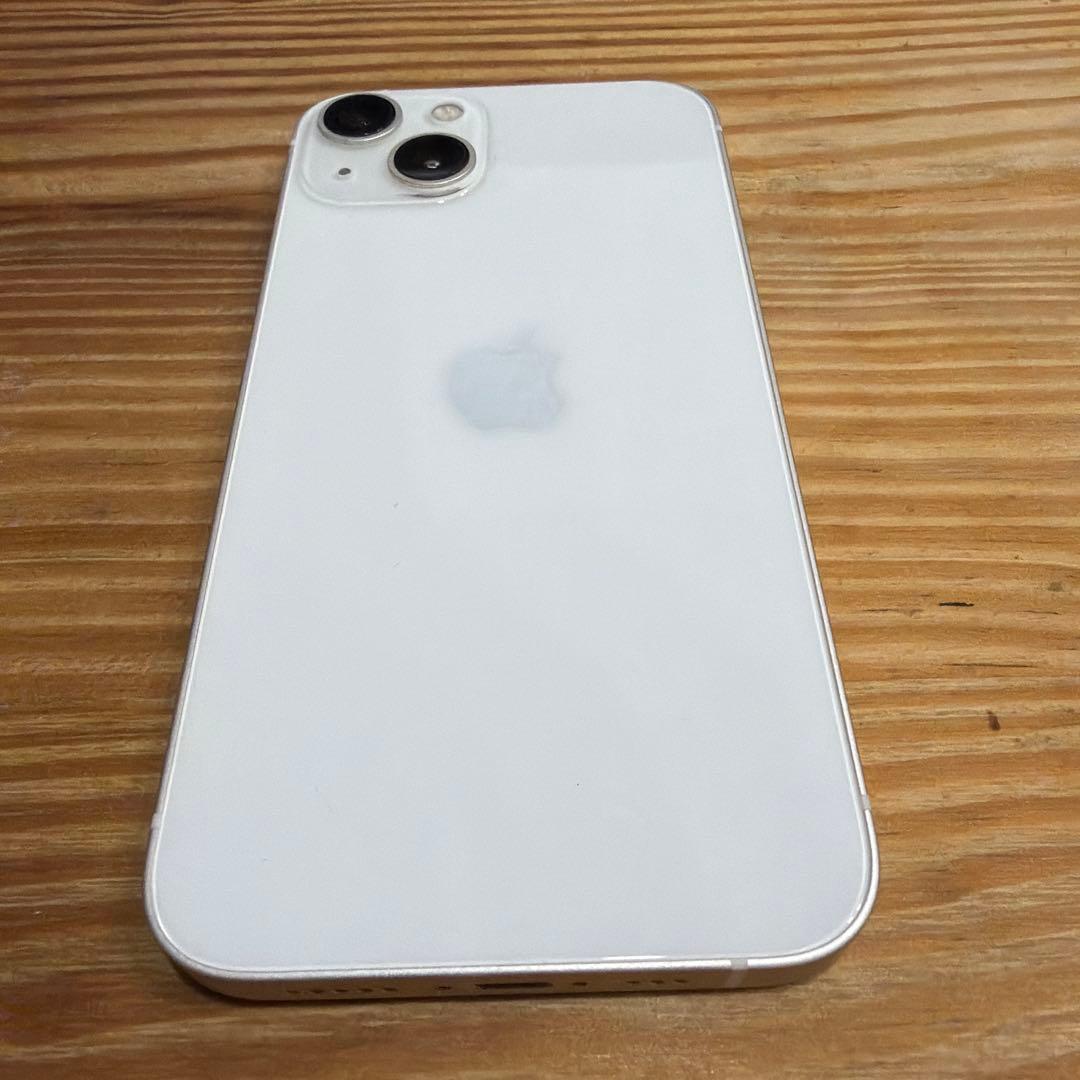 仏*君様 iPhone13 256g バッテリー100% 傷無し　白　スターライ