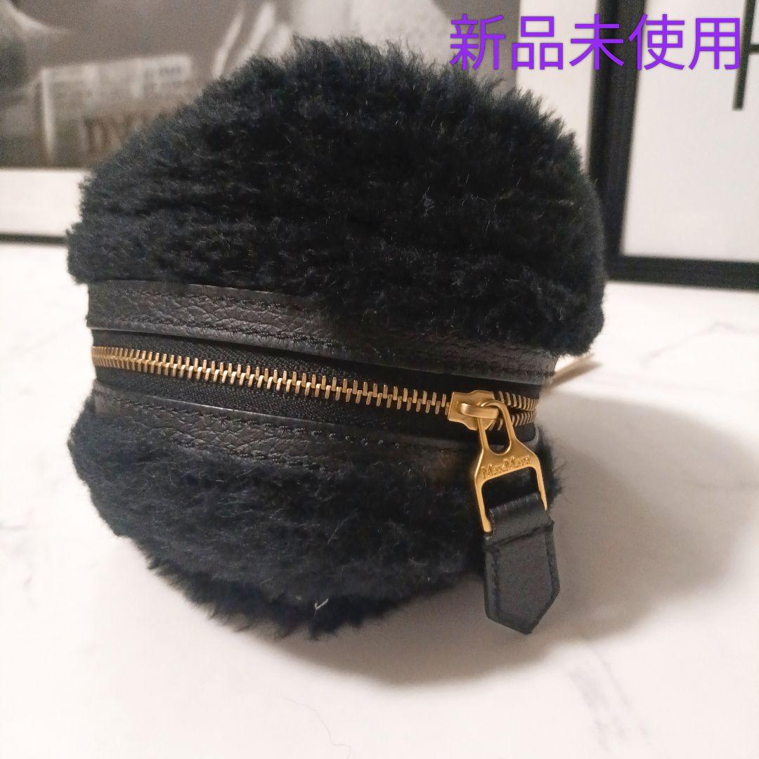 新品未使用❁Max Mara 　テディベア　ミニ クラッチ バッグ アルパカ