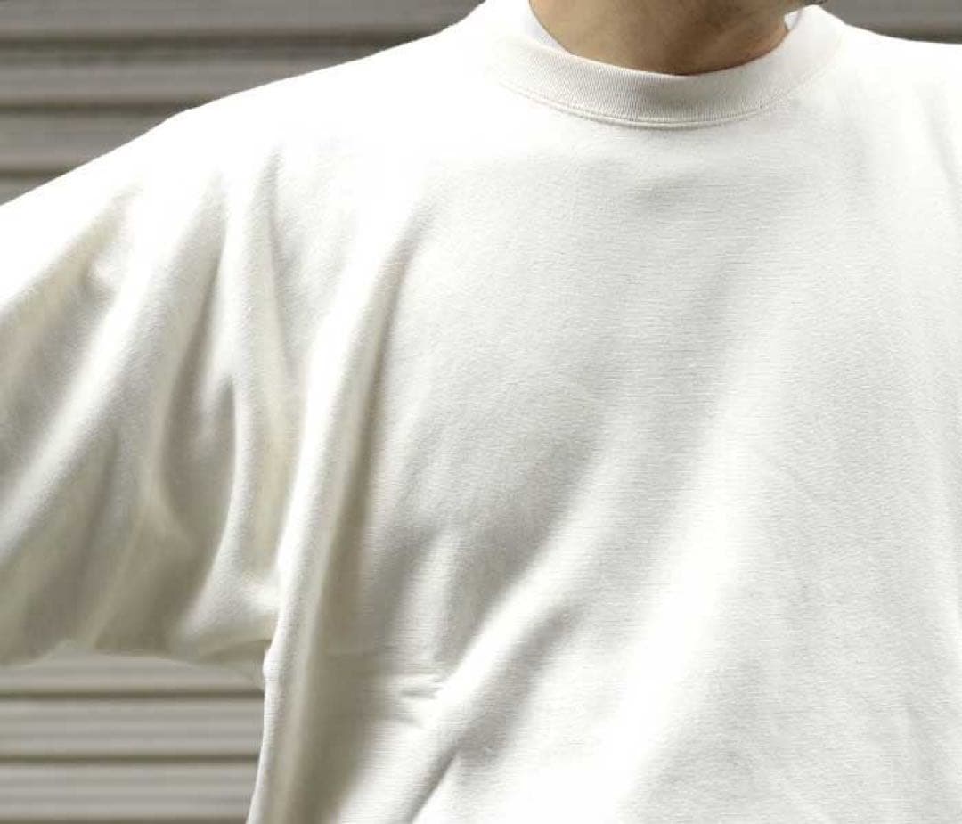 BATONER シームレス スウェット クルーネック サイズS バトナー 大きめ