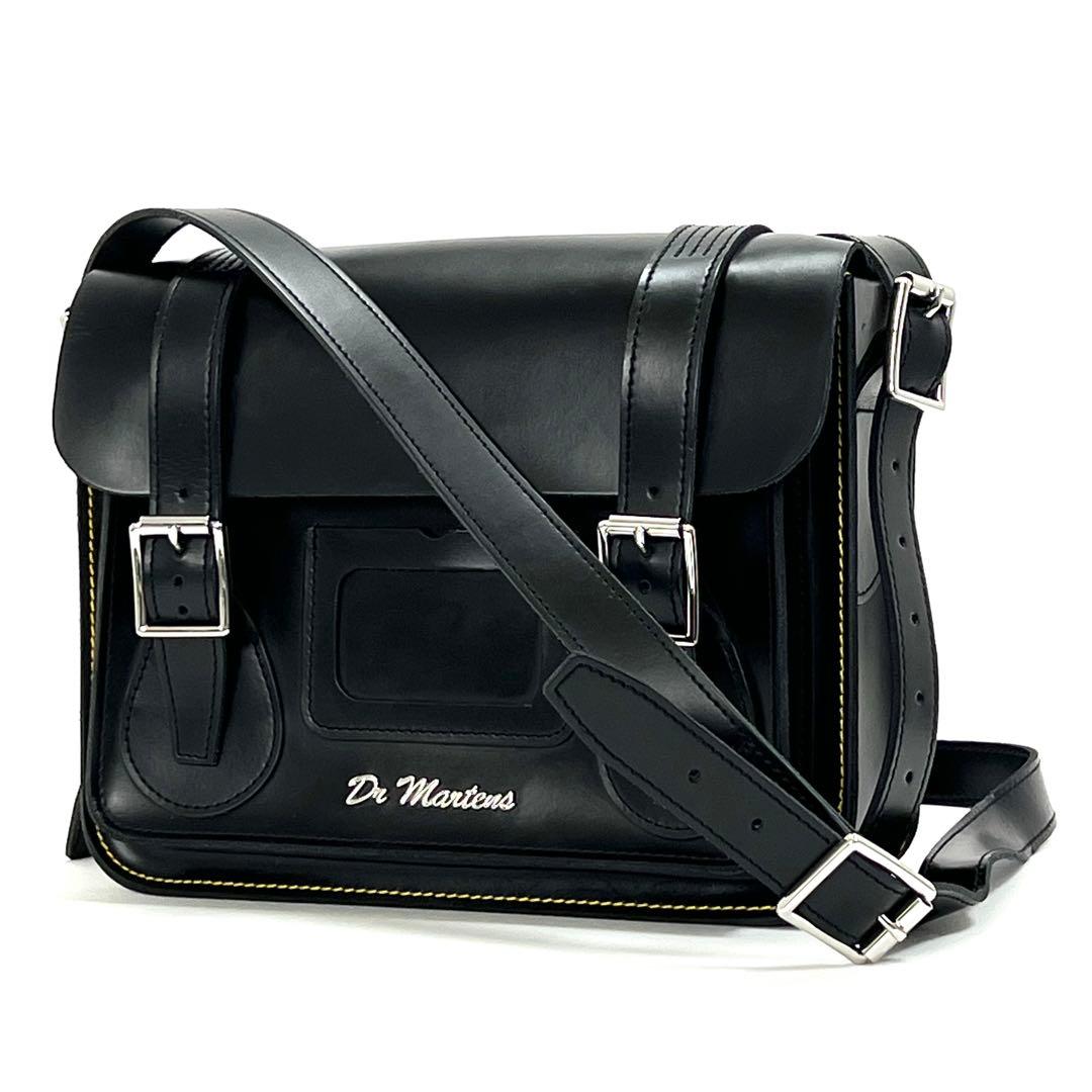 ドクターマーチン　ショルダーバッグ　レザー　サッチェルバッグ　クロスボディ