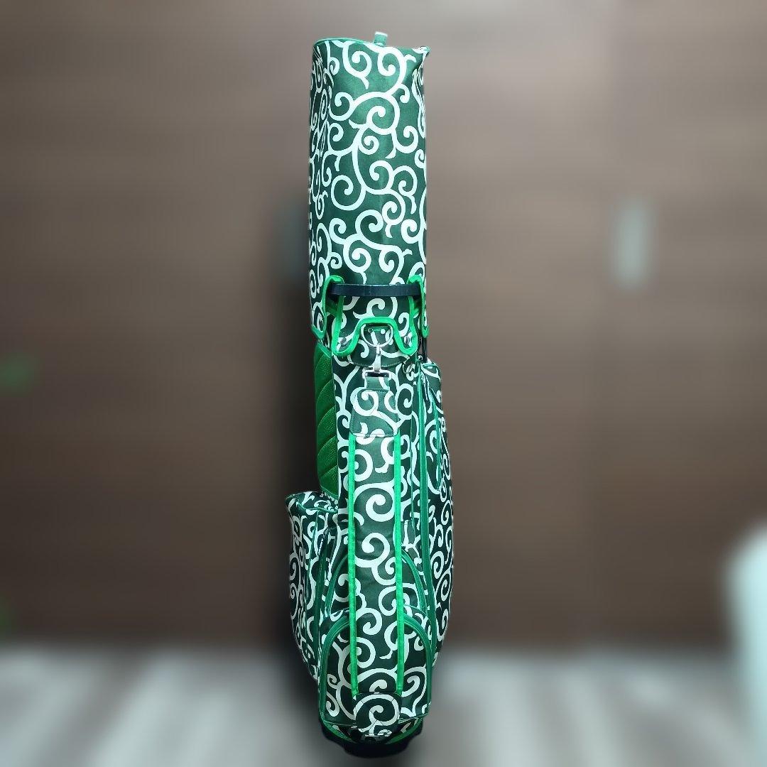 ふぁっく　AZROF アズロフ スタンド キャディバッグ 唐草模様
