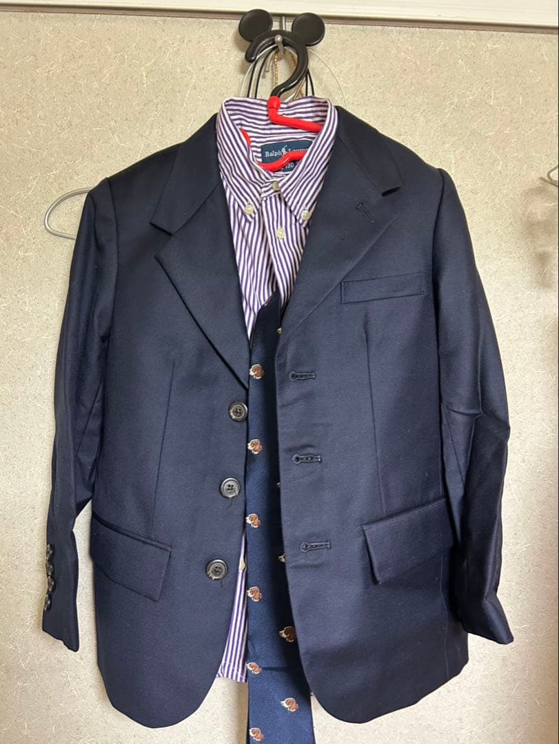 卒園式 入学式 スーツ 130 フォーマル 男の子 ラルフローレン コムサイズム