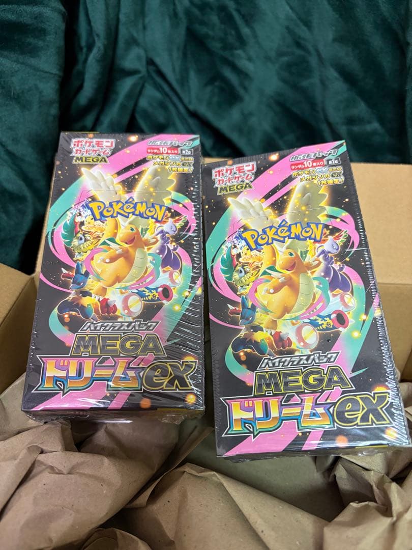 MEGAドリームex シュリンク付き　２ボックス