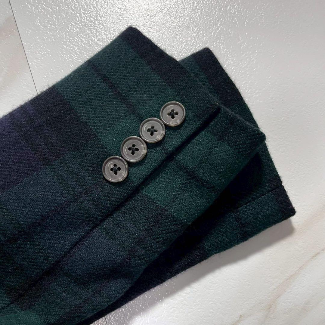 極美品✨サイズ8 ポロラルフローレン カシミヤ混ジャケット エンブレム刺繍