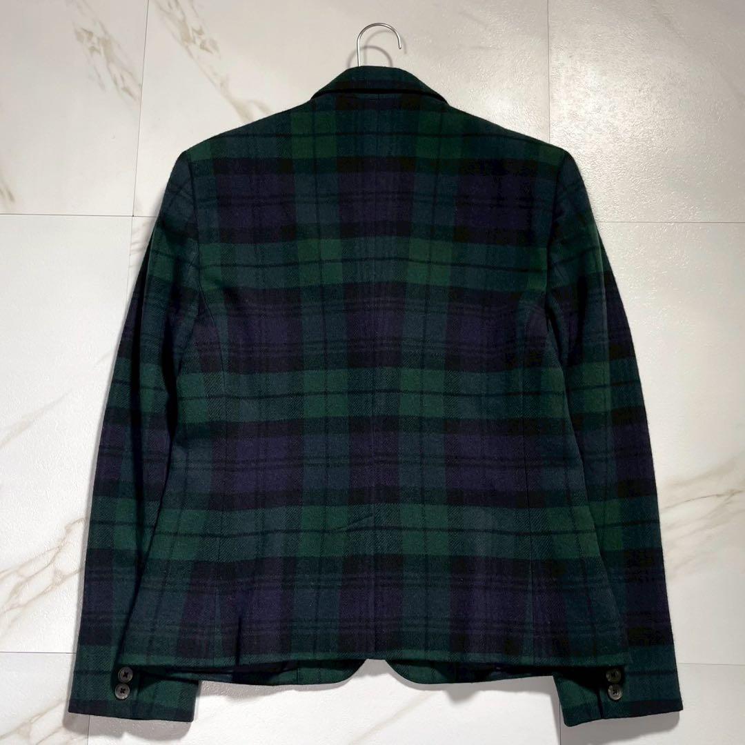 極美品✨サイズ8 ポロラルフローレン カシミヤ混ジャケット エンブレム刺繍