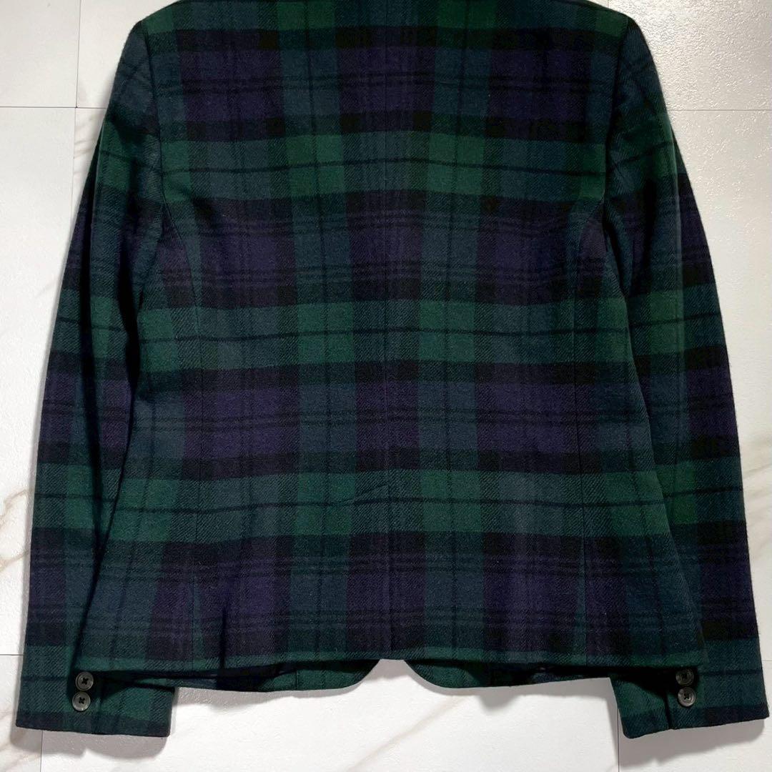 極美品✨サイズ8 ポロラルフローレン カシミヤ混ジャケット エンブレム刺繍