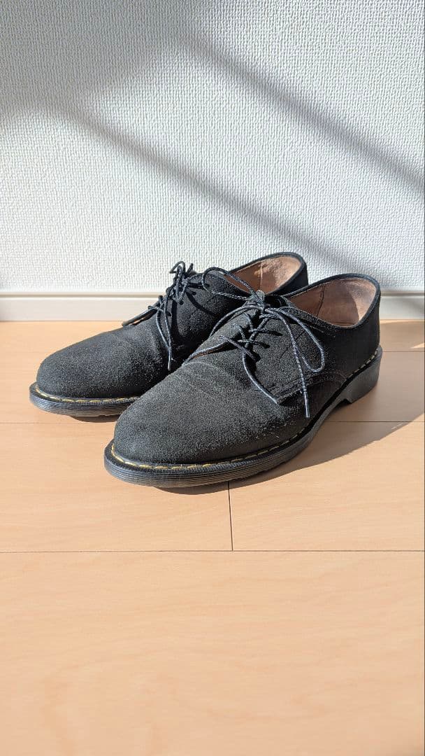 Dr.Martens Octavius UK10 スエード ブラック