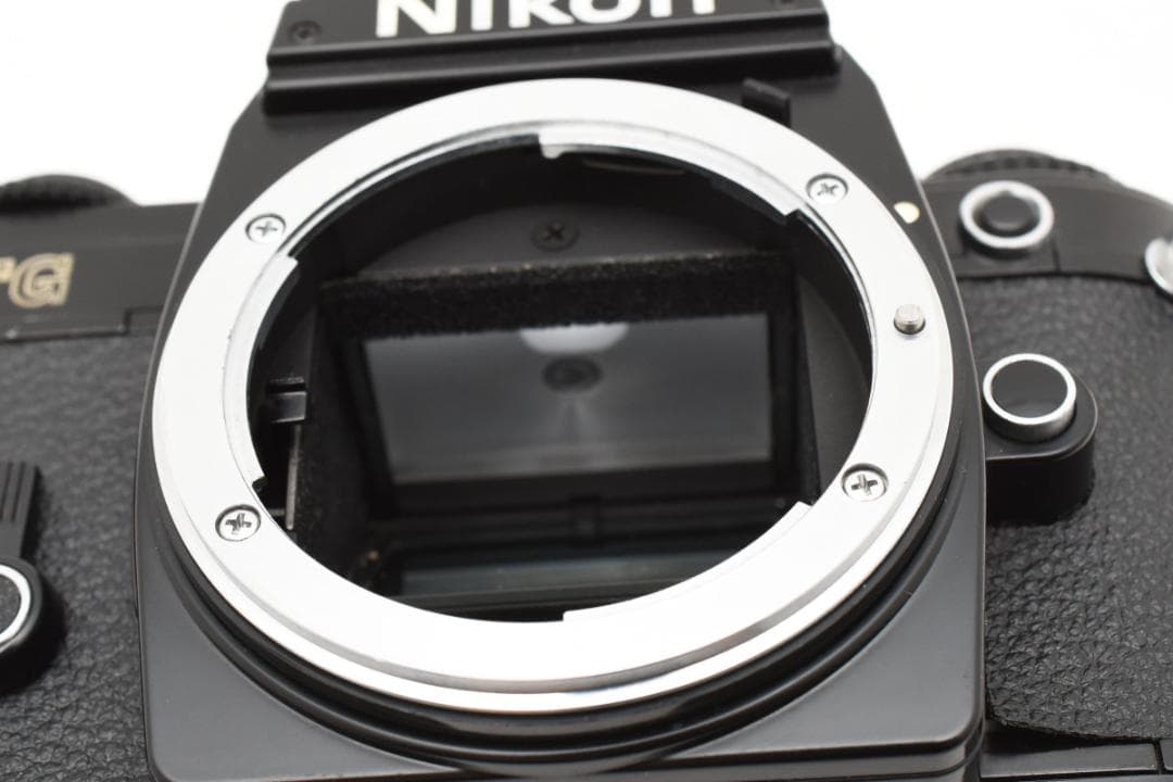 美品 NIKON FG ブラック フィルムカメラ　モルト新品交換済 M313