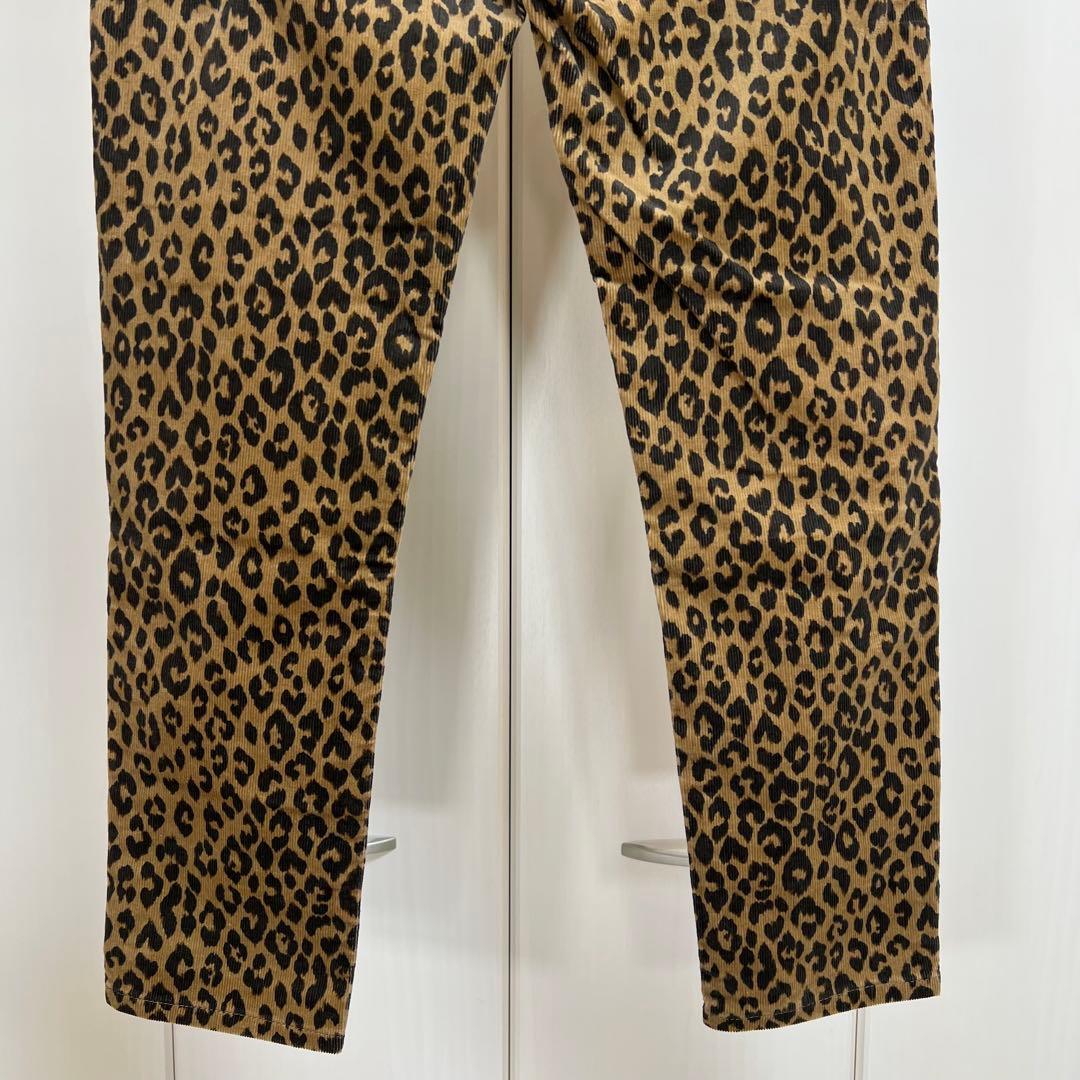 SAINT LAURENT PARIS 14AW レオパード コーデュロイパンツ