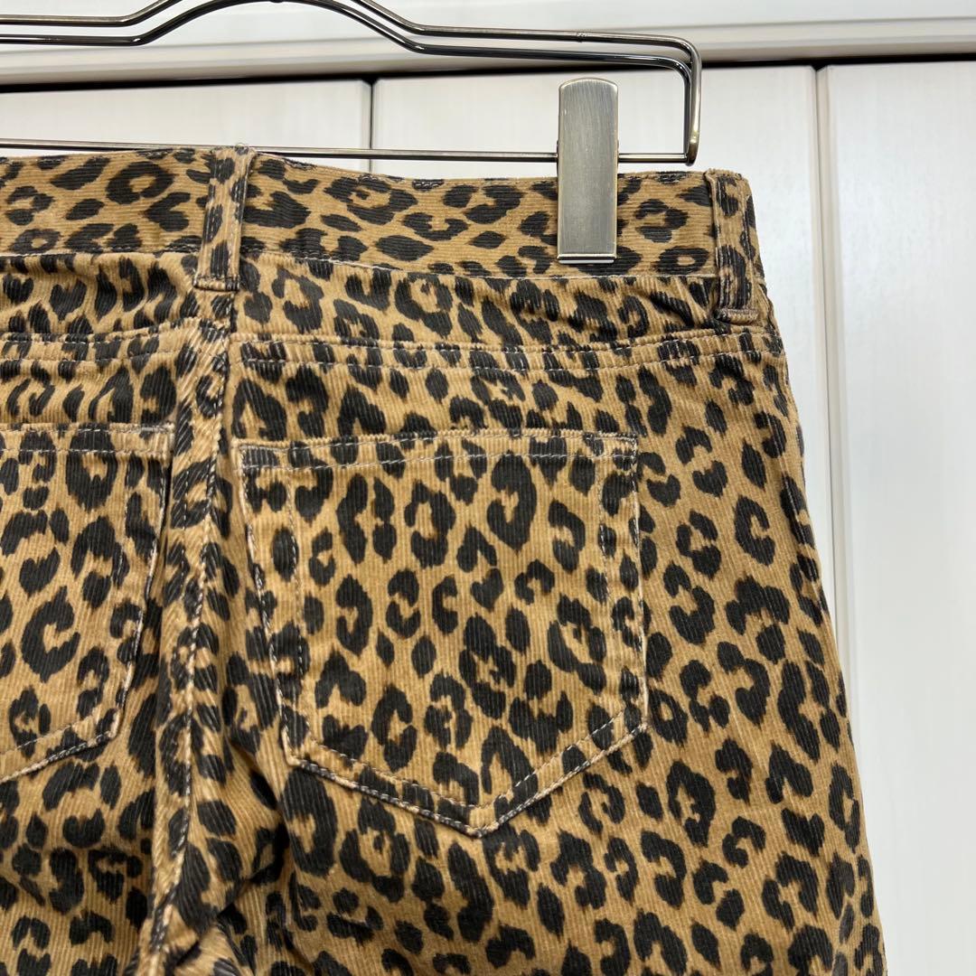 SAINT LAURENT PARIS 14AW レオパード コーデュロイパンツ