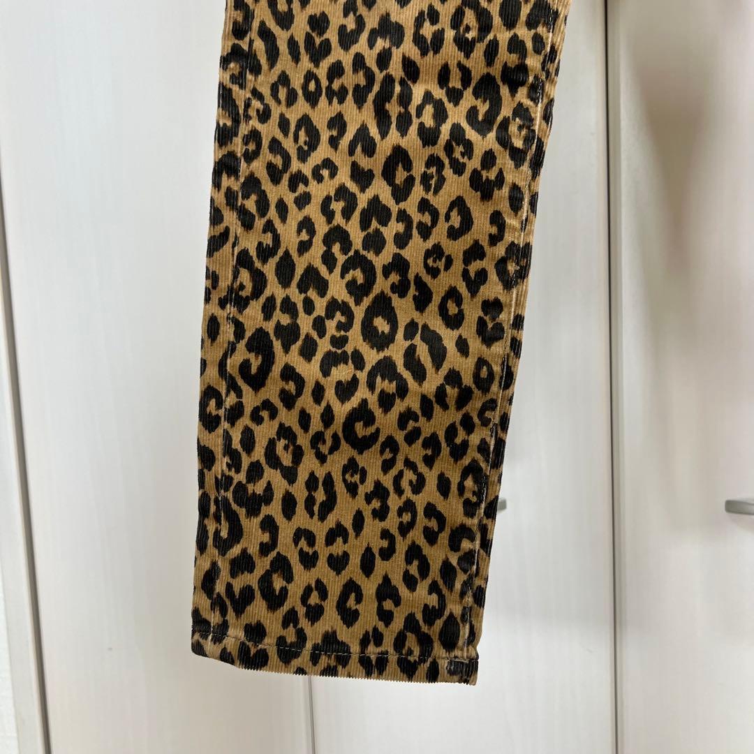 SAINT LAURENT PARIS 14AW レオパード コーデュロイパンツ