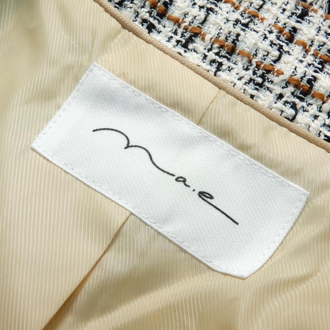 ナエ nae フリンジ ツイード ベスト ジレ