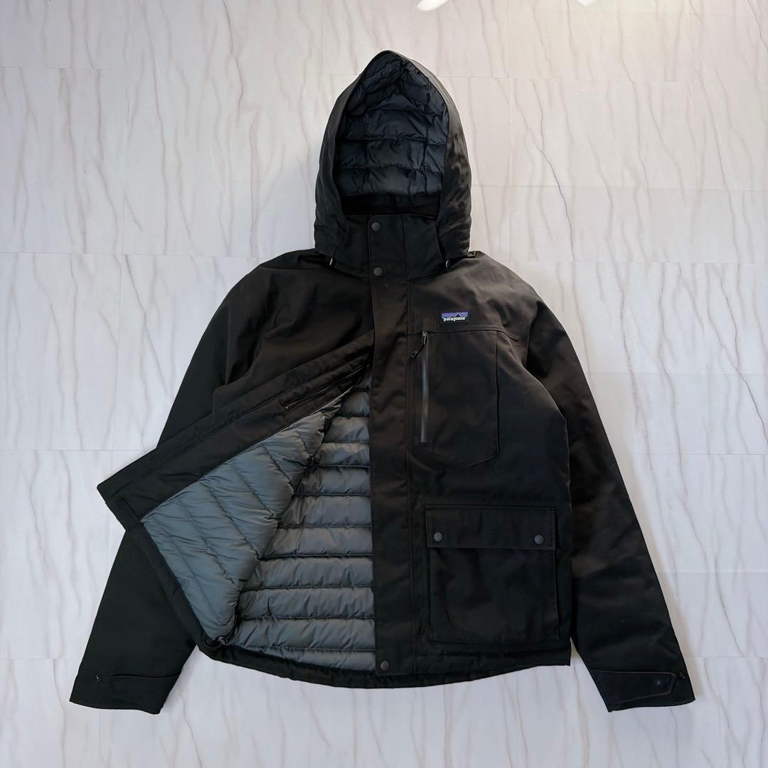 《美品》パタゴニア トップリージャケット ダウンジャケット ブラック 2way