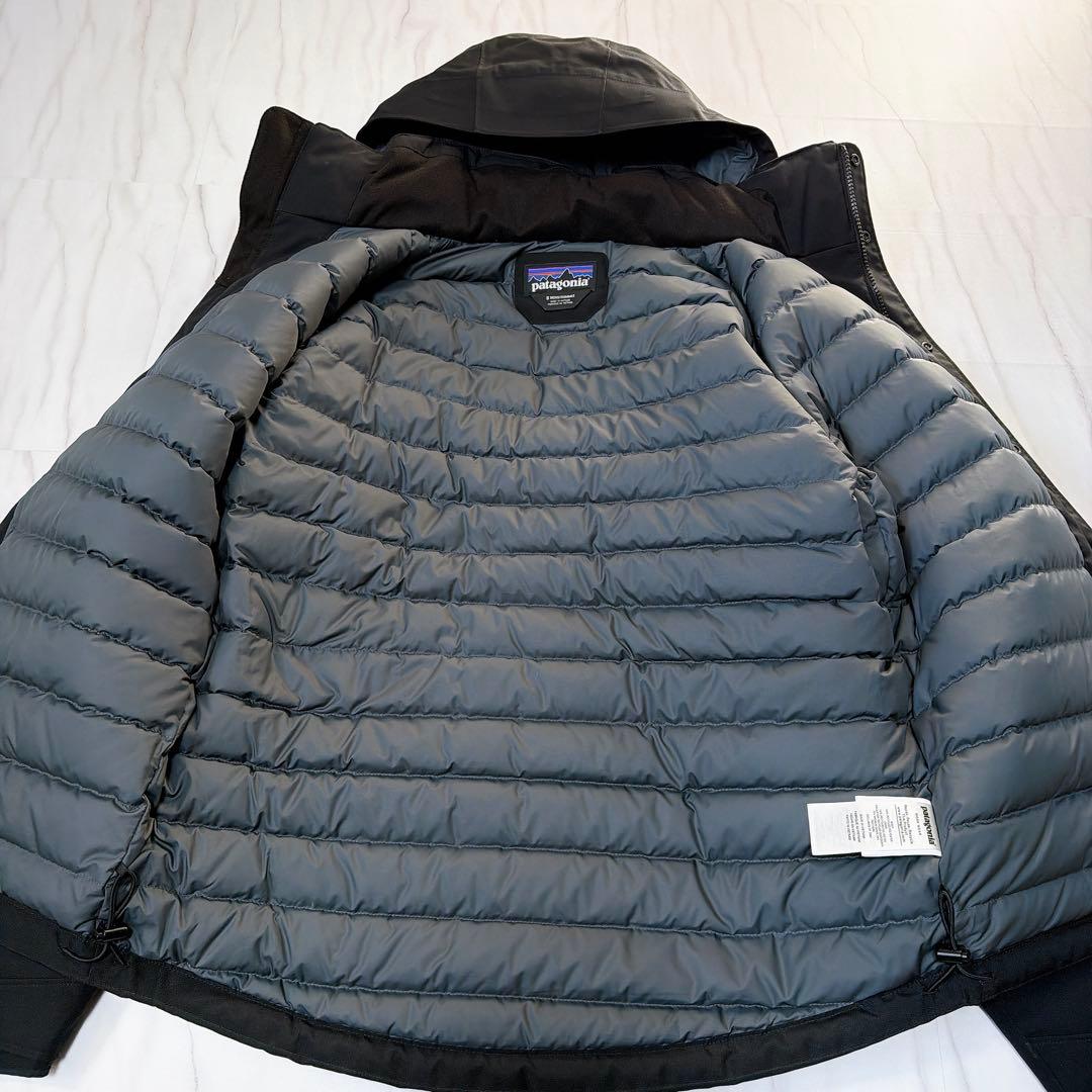 《美品》パタゴニア トップリージャケット ダウンジャケット ブラック 2way