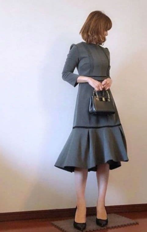 セルフォード＊レース切替ワンピース(Ｓサイズ)