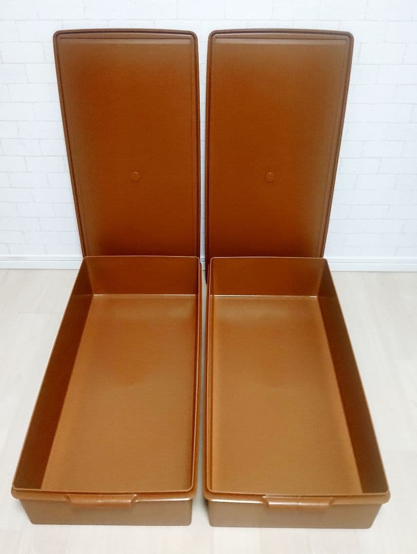 【限定価格】タッパーウェア　2個セット　ロングスーパーケース　大容量