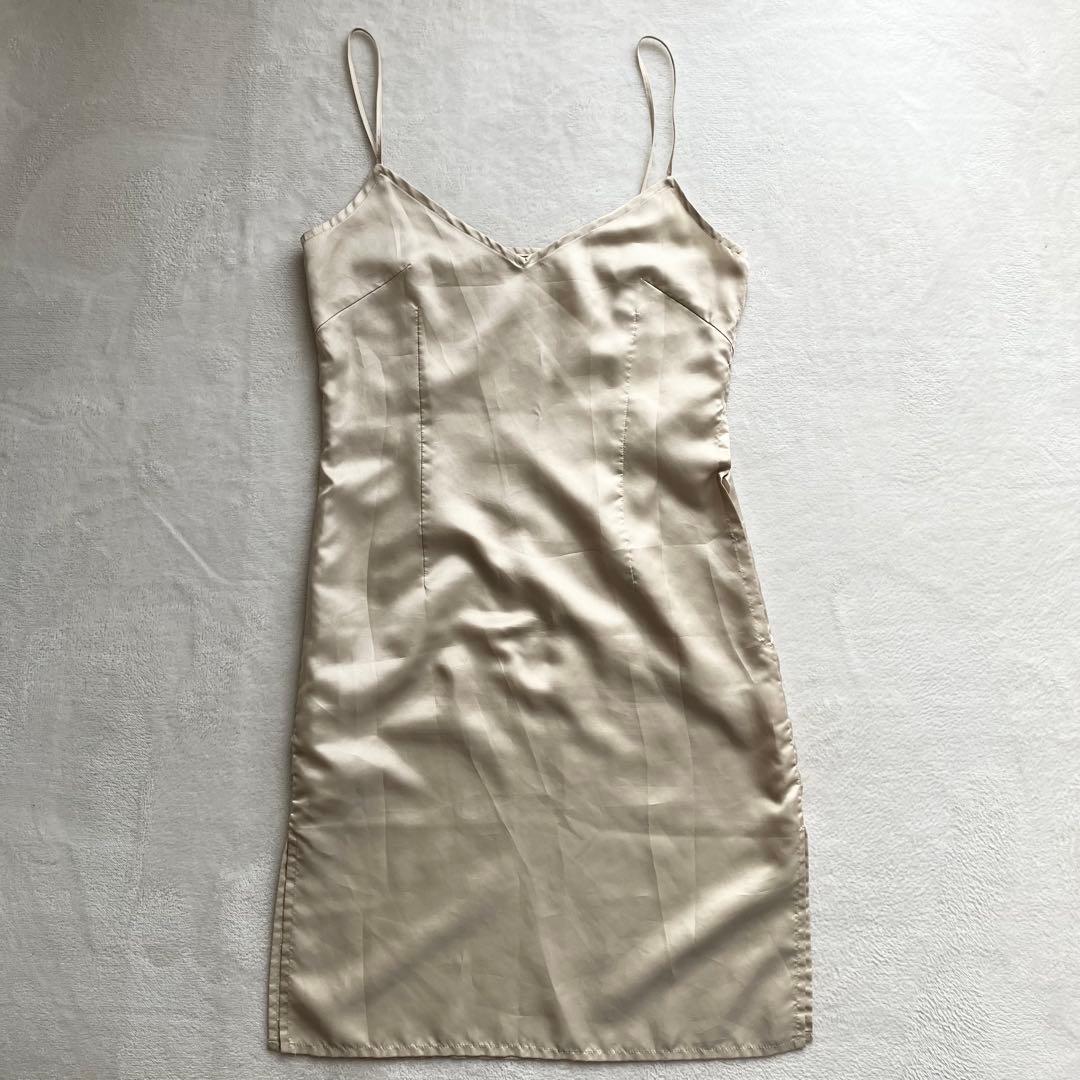 【未使用級】バーバリーブルーレーベル ノバチェックワンピース ベージュ