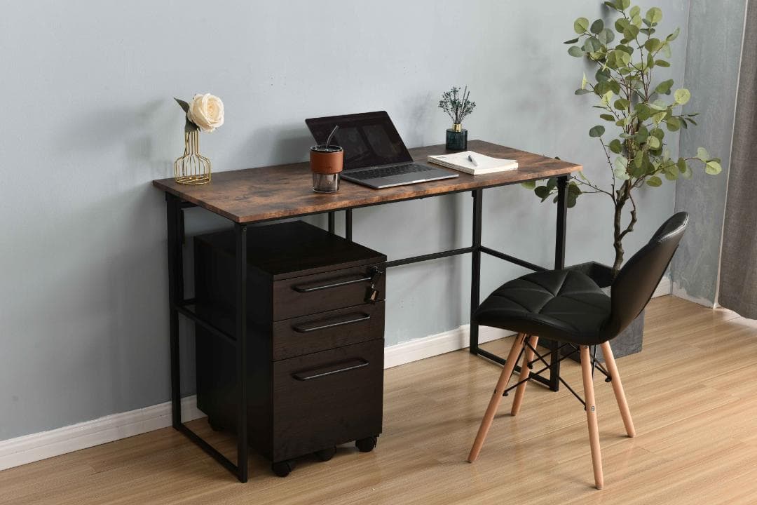 パソコンデスク シンプルワークデスク ゲーミングテーブル 幅120cm