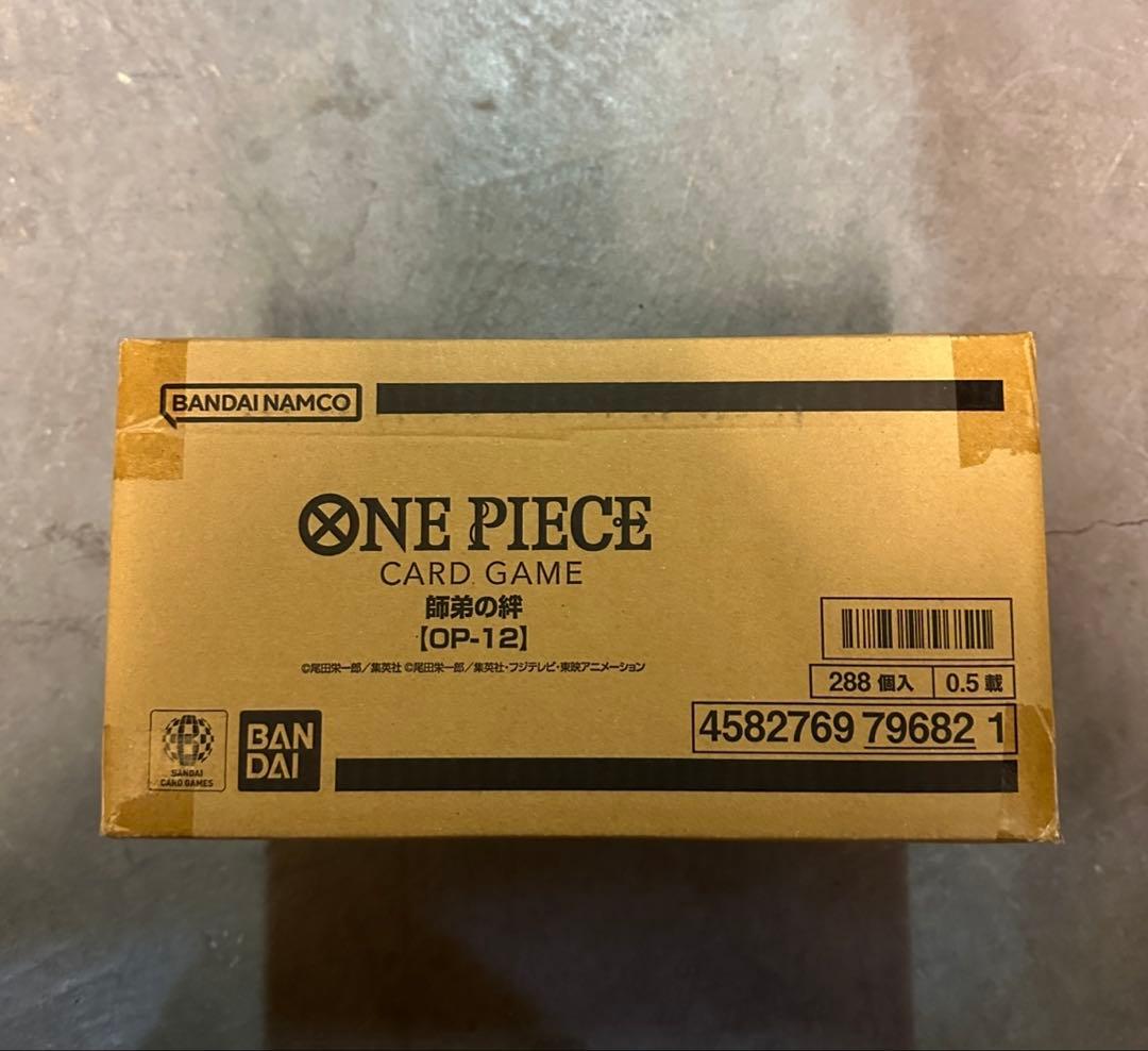 ワンピースカード 師弟の絆 カートン 新品・未開封