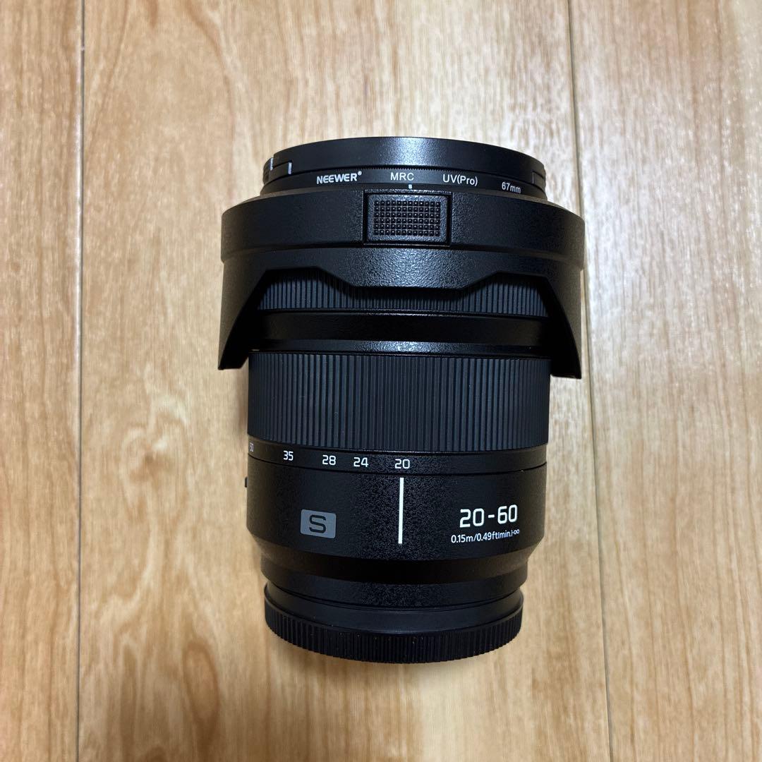 Lumix S 20-60mm 保護フィルター付き Lマウント レンズ