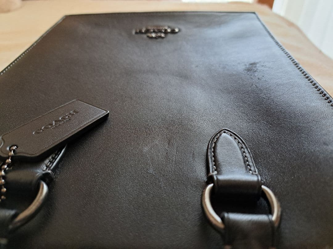 COACH トートバッグ　シグネチャー　 ブラック