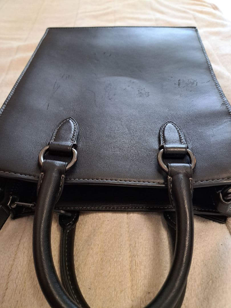 COACH トートバッグ　シグネチャー　 ブラック