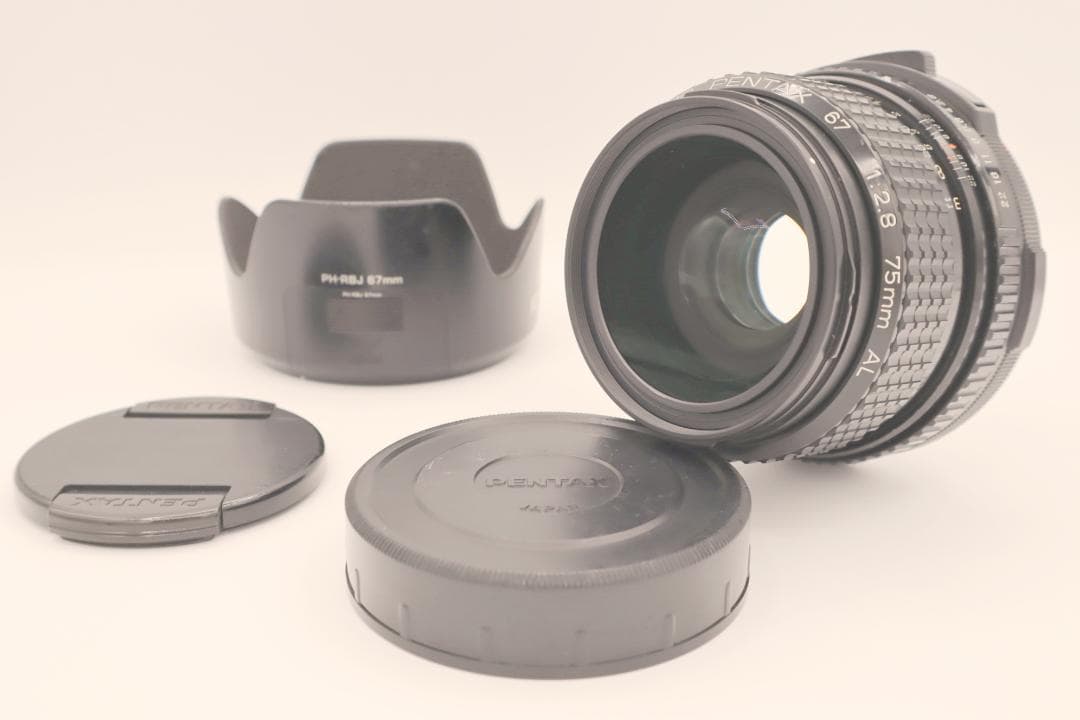 【美品 & 動作確認済】PENTAX SMC 67 75mm F2.8 AL