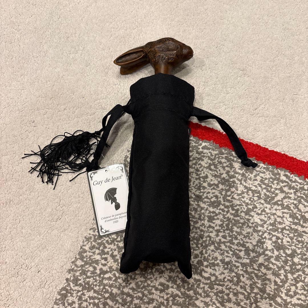 Guy de Jean 折りたたみ傘 ブラック