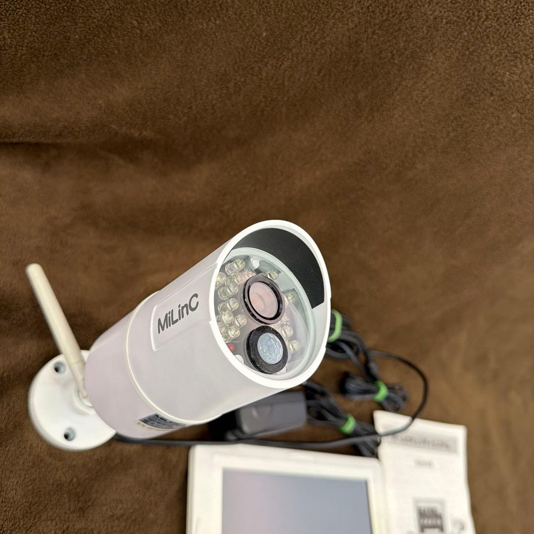 MiLinC 防犯カメラ モニター付