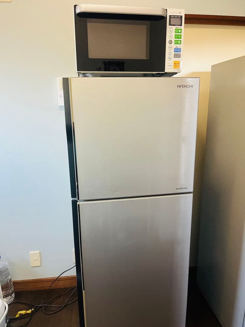 HITACHI 冷蔵庫・電子レンジ セット