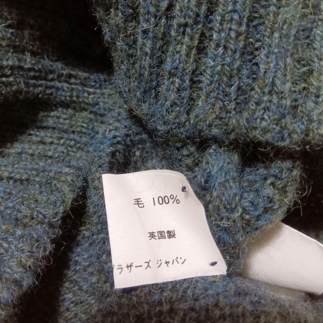 BROOKS BROTHERS 90s　シェトランドニット　L　スコットランド製