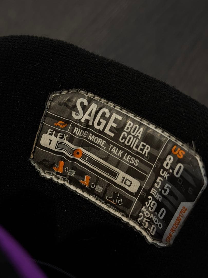 RIDE SAGE BOA COILER ライド セイジ ボア コイラー美品